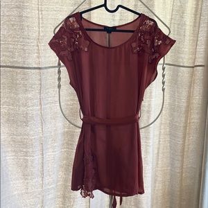 Sienna Brown Blouse